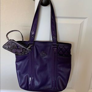 Simply Vera Vera Wang Purple Tote
